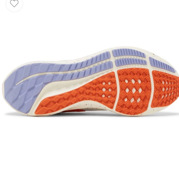 Nike Womens Air Zoom Pegasus 39 - Size 8 DX6047 181 - White / Orange - Sail - Picture 4 of 10